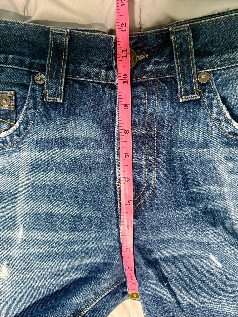 True Religion Rocco Relaxed Skinny Jeans Made in USA Men’s Size 32 - Picture 13 of 15